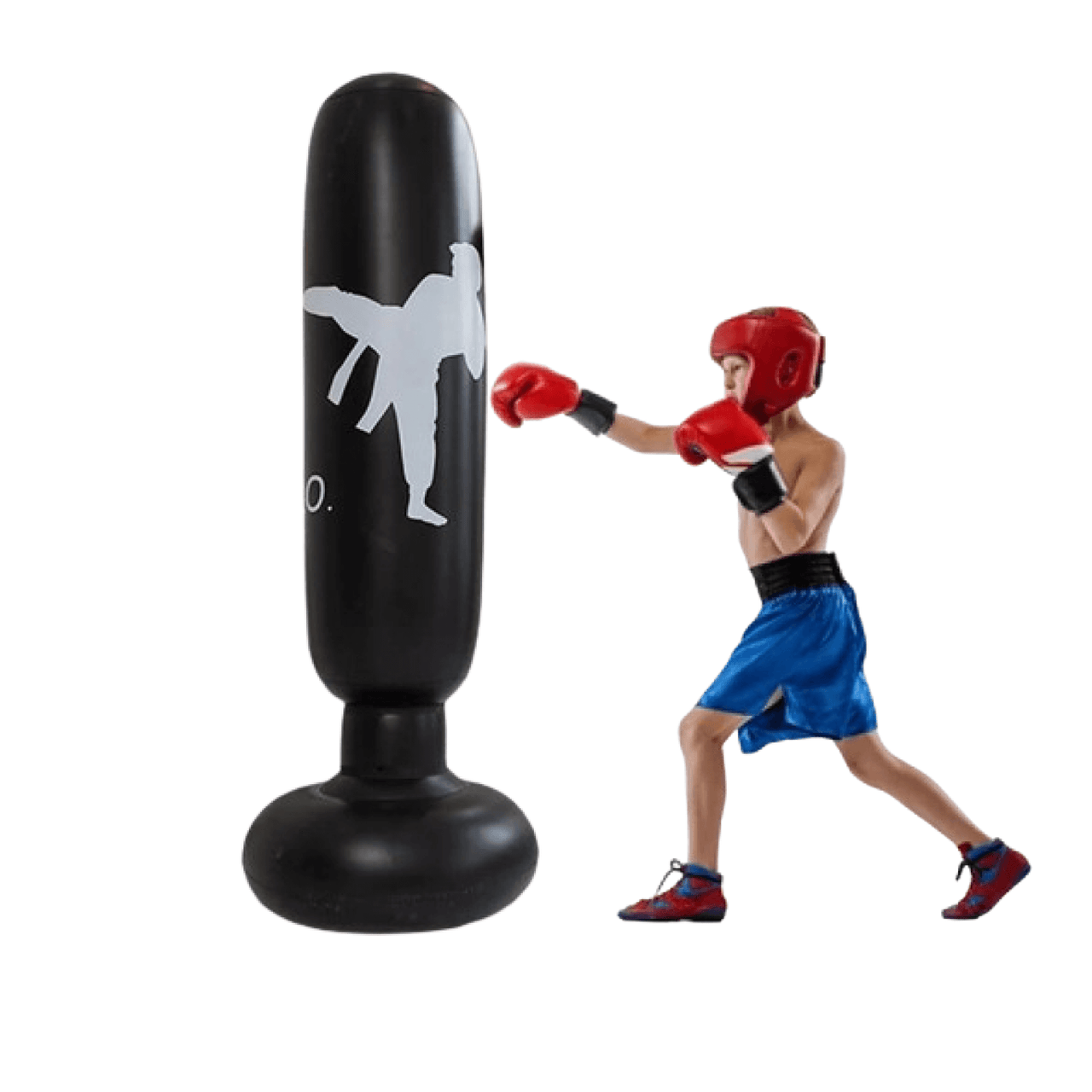 Toystar PowerStrike Punch Bag | Enhance strength and endurance - Inflatable freestanding boxing tower for intensive traini...