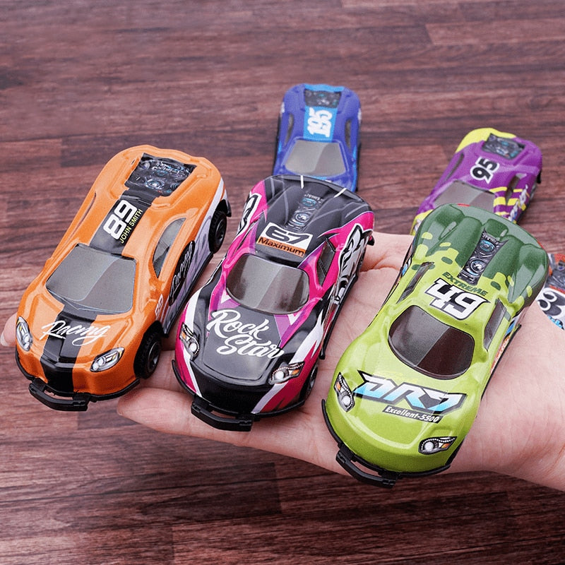 Toystar TurboStunt | Spectacular racing - Stunt car with pull-back catapult - Pull back auto speelgoed (2)