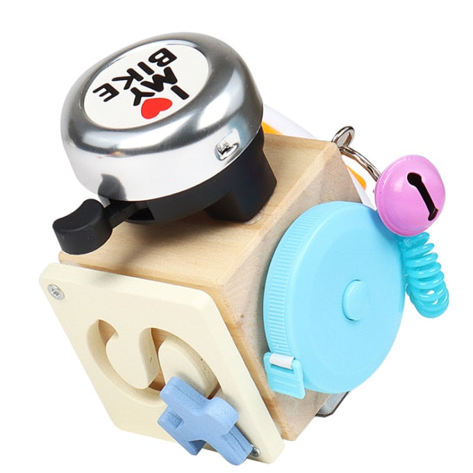 Toystar EcoToys FunCube | Develop your skills - Creative Montessori wooden play block for children - Ontwikkel je vaardigh...