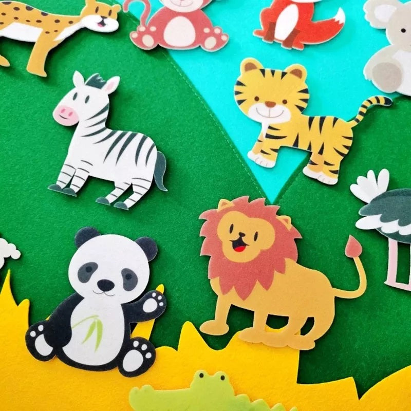 Toystar Montessori Felt Board | Creative - Educational Toys for Children - Creatief - Educatief Speelgoed voor Kinderen (3)