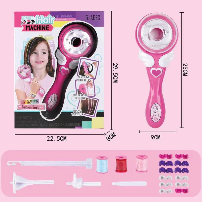 Hair Lounge | Save yourself hours of braiding with the automatic hair braider!