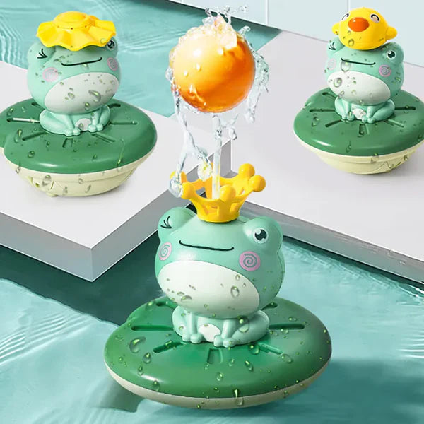 Toystar Froggy Splash | Fun and laughter during bath time - Electric squirting water toy - Plezier en lachen tijdens het b...