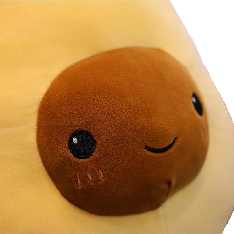 Toystar Cuddli | Soft Avocado Plush Toy - Cushion Decoration and Gift - Zachte Avocado Knuffel - Kussen Decoratie en Cadeau