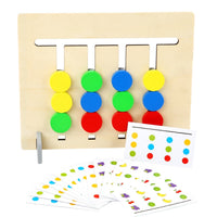 Thumbnail for LogicFruit Quest | Educational wooden sorting game - Stimulates logical thinking and motor skills