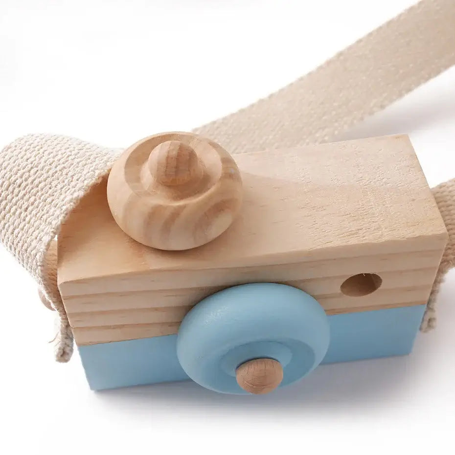 Toystar EcoToys SnapWood | Discover through play - Wooden toy camera for creative children - Spelend ontdekken - Houten sp...
