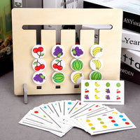 Thumbnail for LogicFruit Quest | Educational wooden sorting game - Stimulates logical thinking and motor skills