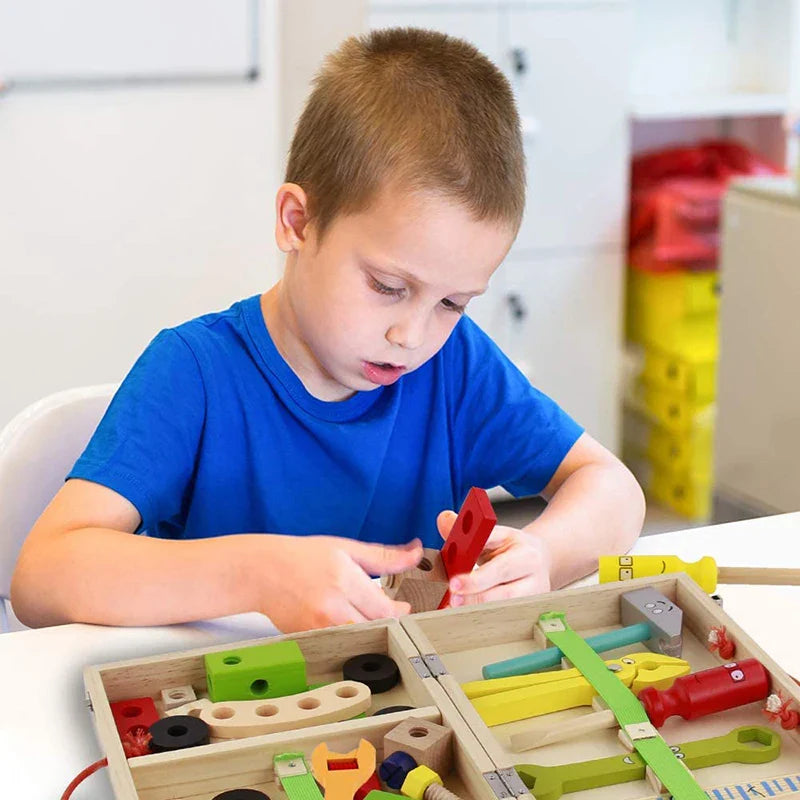 Toystar Ecotoys BuildiTool | Encourage Creativity and Problem Solving - Kinder Toolkit - Stimuleer creativiteit en problee...