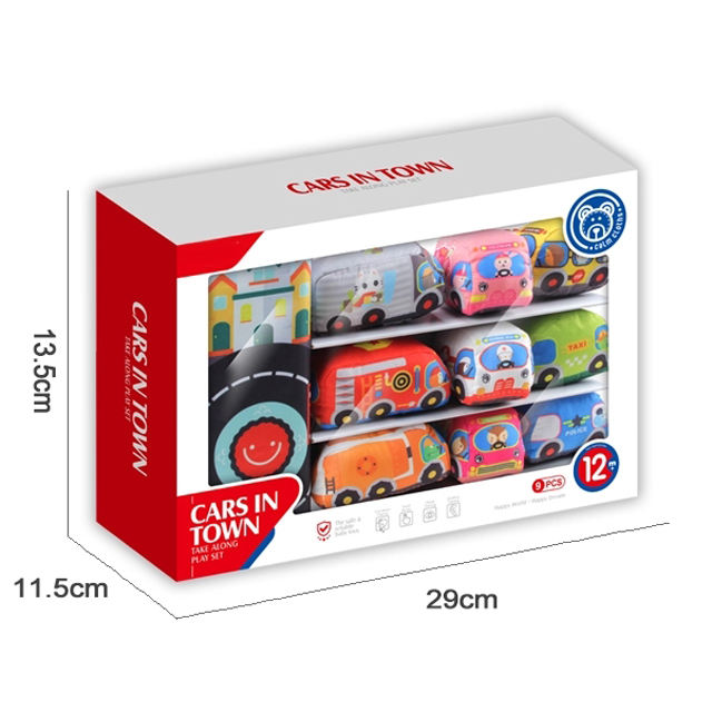 Toystar SoftCar Playset | Safe & Educational - Soft Cars for Toddlers - Veilig & Educatief - Zachte Auto's Voor Peuters (3)