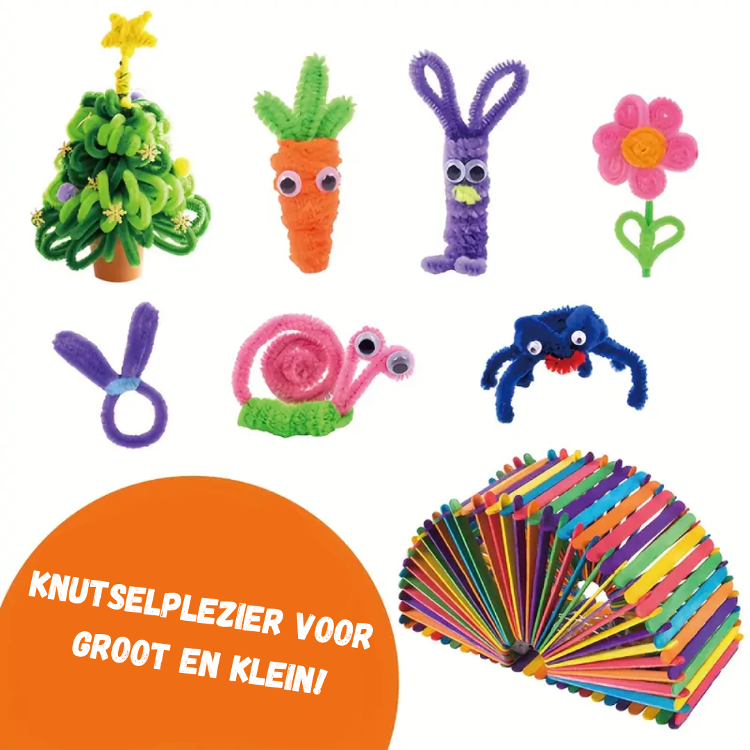 Toystar CreatiFun | Endless crafting fun - Complete DIY craft set for children - Eindeloos knutselplezier - Complete DIY k...