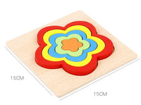 Thumbnail for Toystar EcoToys Geometric Puzzle | Educational puzzle with shapes - Geometric Wooden Puzzle - Educatief puzzelen met vorme...
