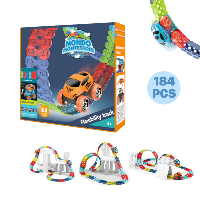 Toystar Flexi Race Track | Unleash Creativity - Ultra Flexible Track for Endless Fun - Ontketen Creativiteit - Ultra Flexi...