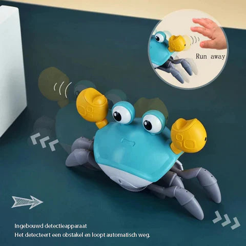 Escaping Crab | Walking crab that encourages your little one to crawl - Stimulates motor skills and fun