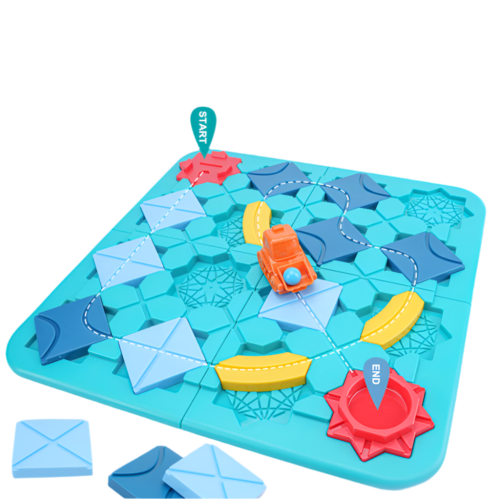 Toystar LogiMaze Board | Stimulate creativity and logical thinking - Montessori puzzle game - Stimuleer creativiteit en lo...