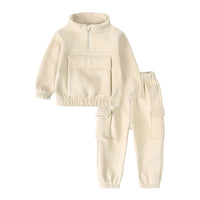 Thumbnail for Toystar NL Cotton Half Zip Tracksuit | 2-piece, 12 months to 7 years – Stylish and warm for your little one - Kinderkledin...