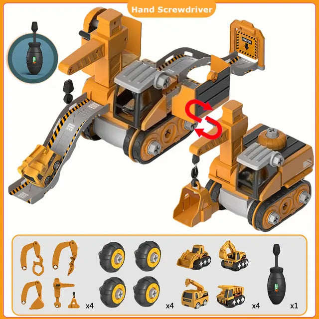 Toystar Children Engineering Vehicle Drill Toy | Build and Play - Stimulate Creativity - Bouwen en Spelen - Stimuleer Crea...