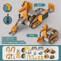 Thumbnail for Toystar Children Engineering Vehicle Drill Toy | Build and Play - Stimulate Creativity - Bouwen en Spelen - Stimuleer Crea...