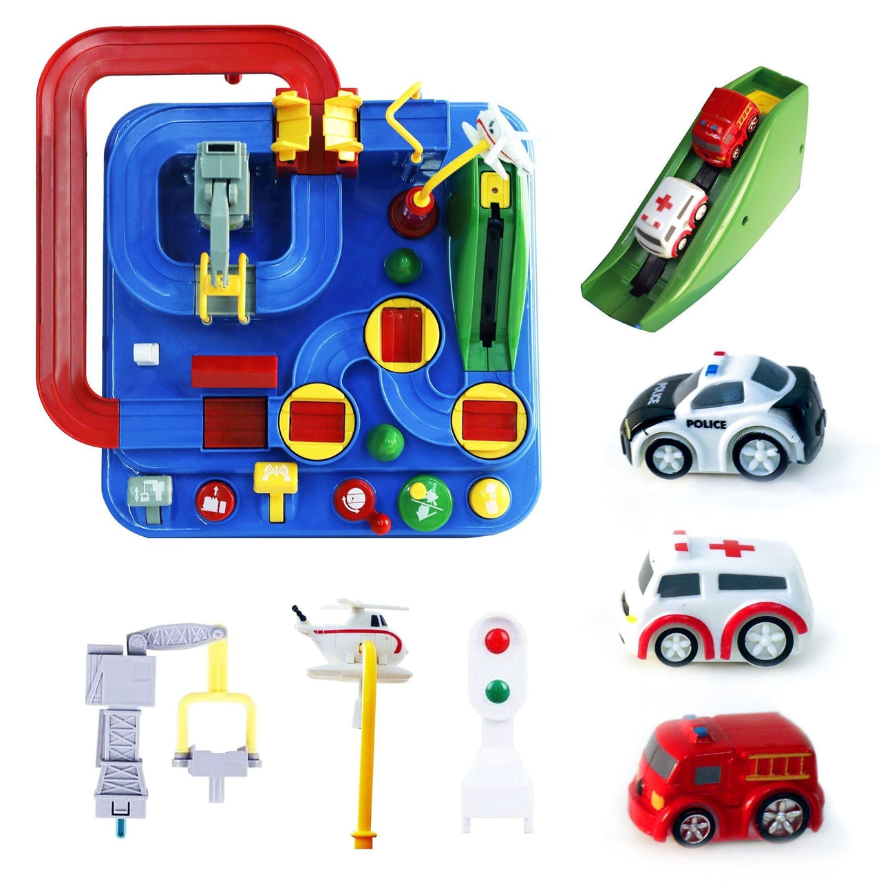 Toystar Adventure Racing Track | Train your Kids' Brain - Educational Race Track - Train het Brein van je Kids - Educatiev...