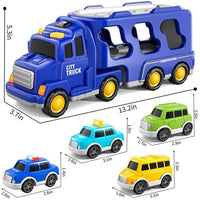 Thumbnail for Toystar Diecast Truck Toy | Educational Set - Excavator, Bulldozer and More - Educatieve Set - Graafmachine, Bulldozer en ...