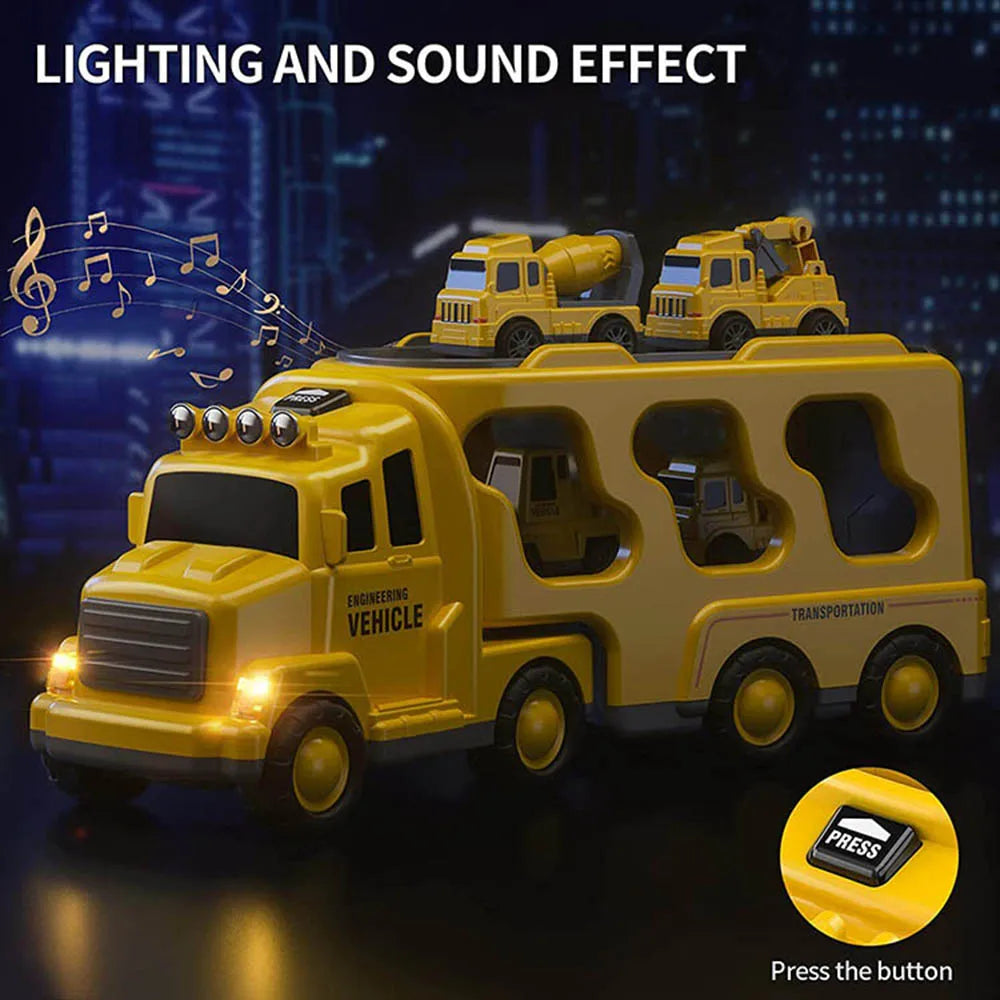 Toystar Diecast Truck Toy | Educational Set - Excavator, Bulldozer and More - Educatieve Set - Graafmachine, Bulldozer en ...