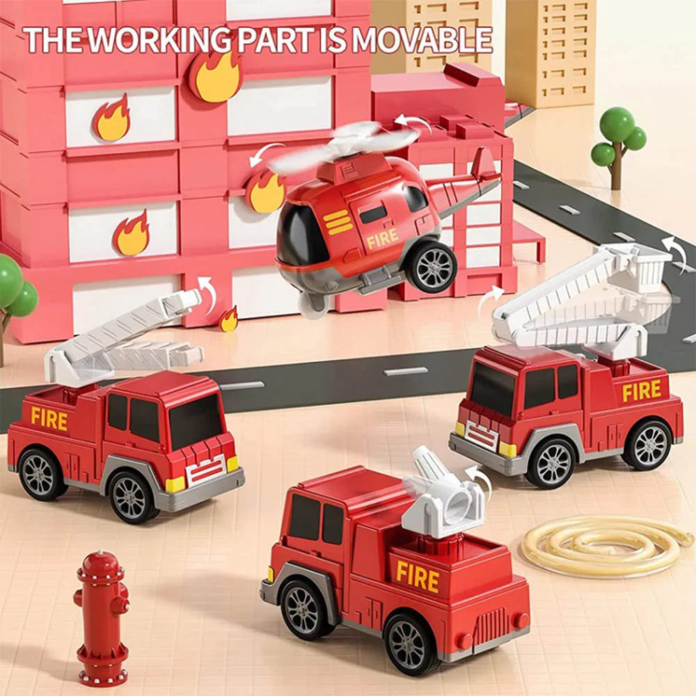 Toystar Diecast Truck Toy | Educational Set - Excavator, Bulldozer and More - Educatieve Set - Graafmachine, Bulldozer en ...