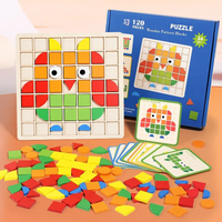 Thumbnail for Toystar EcoToys MosaFun | Creative learning - Wooden mosaic puzzle for children - Creatief leren - Houten mozaïek puzzel v...