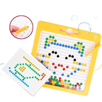 Thumbnail for Toystar NL Magnetix MagnaBoard | Magnetic Drawing Board for Kids - Educational Toy with Colorful Buttons and Lightweight D...