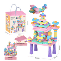 Thumbnail for Toystar Building fun | Creative play experience - Play table with building blocks for children - Creatieve speelervaring -...
