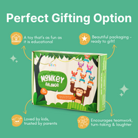 Thumbnail for Toystar Balanzoo | Learning to work together in a playful way – Wooden Monkey Balance Game - Spelenderwijs leren samenwerk...