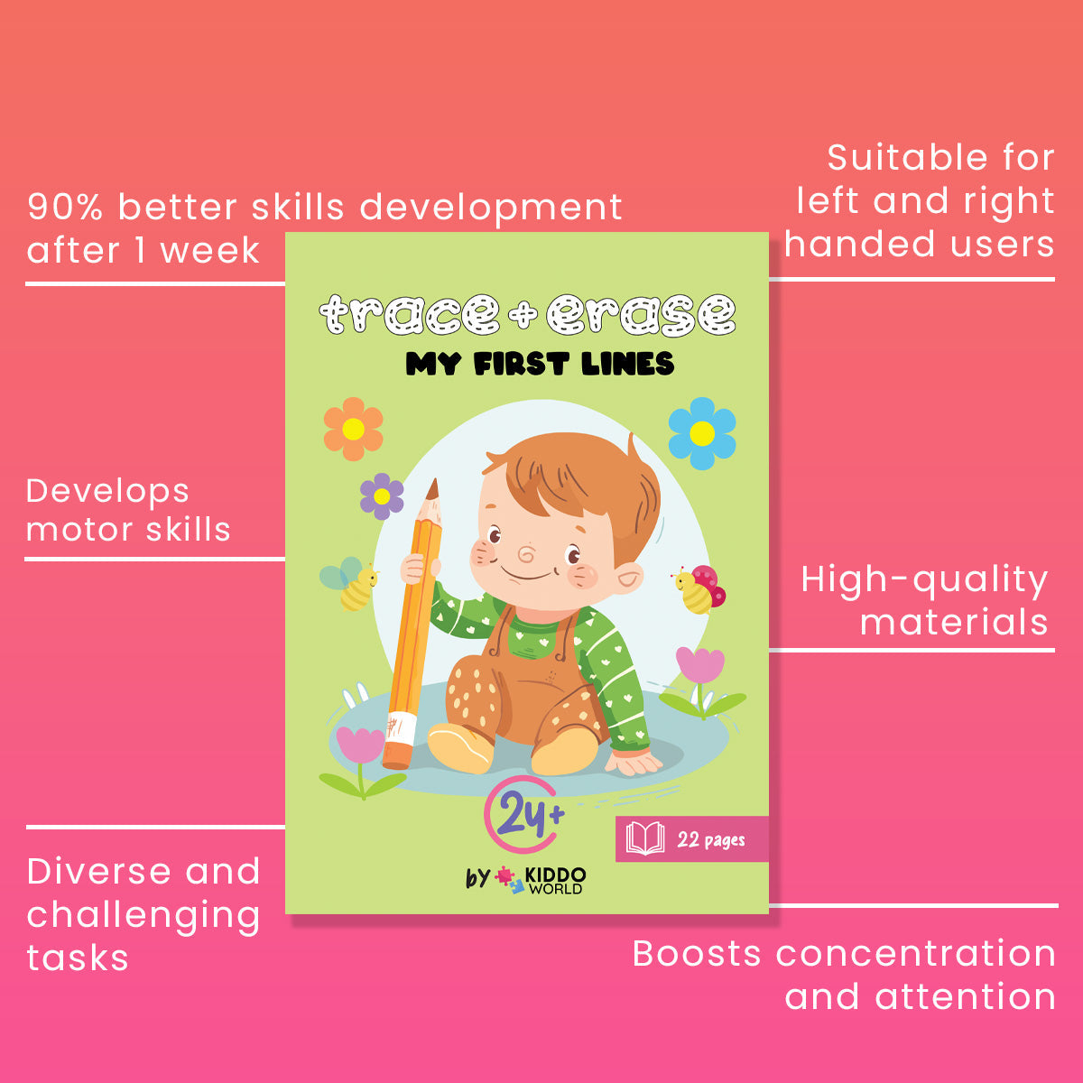 Toystar PastePret | Learning through play - Montessori sticker book for toddlers - Spelenderwijs leren - Montessori sticke...