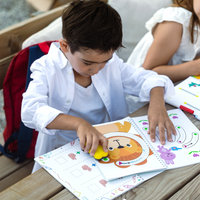 Thumbnail for Toystar PastePret | Learning through play - Montessori sticker book for toddlers - Spelenderwijs leren - Montessori sticke...