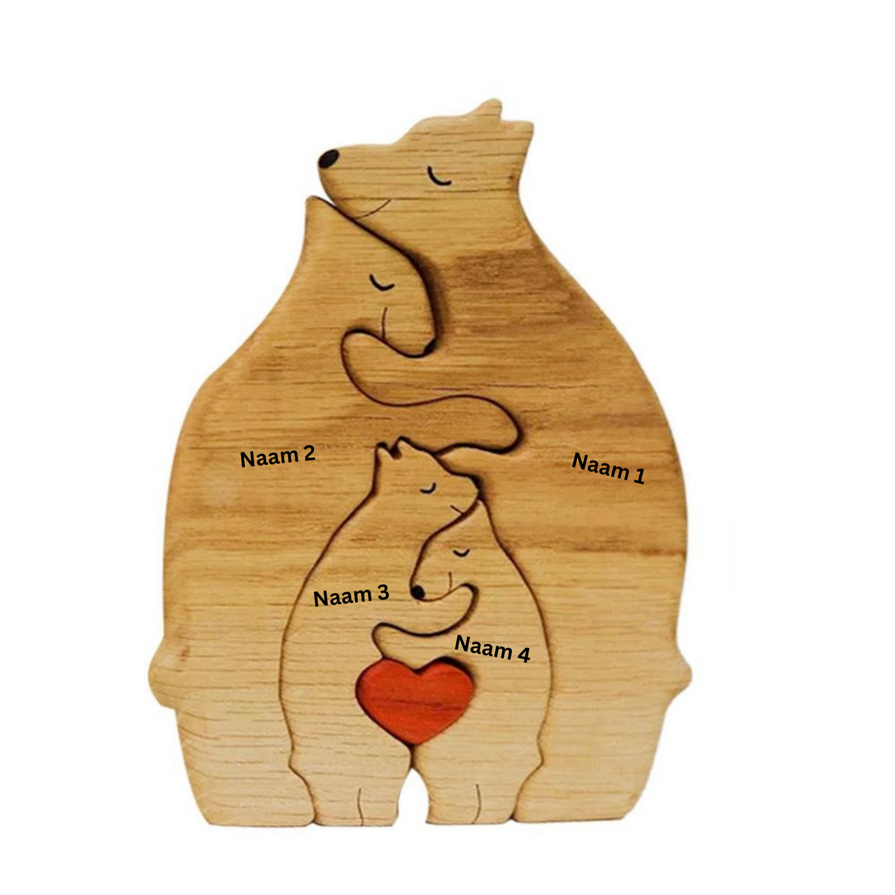 Toystar EcoToys Wooden Bear Puzzle | Warm and Cozy - Decoration - Warm en Gezellig - Decoratie (7)