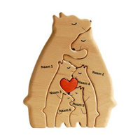 Thumbnail for Toystar EcoToys Wooden Bear Puzzle | Warm and Cozy - Decoration - Warm en Gezellig - Decoratie