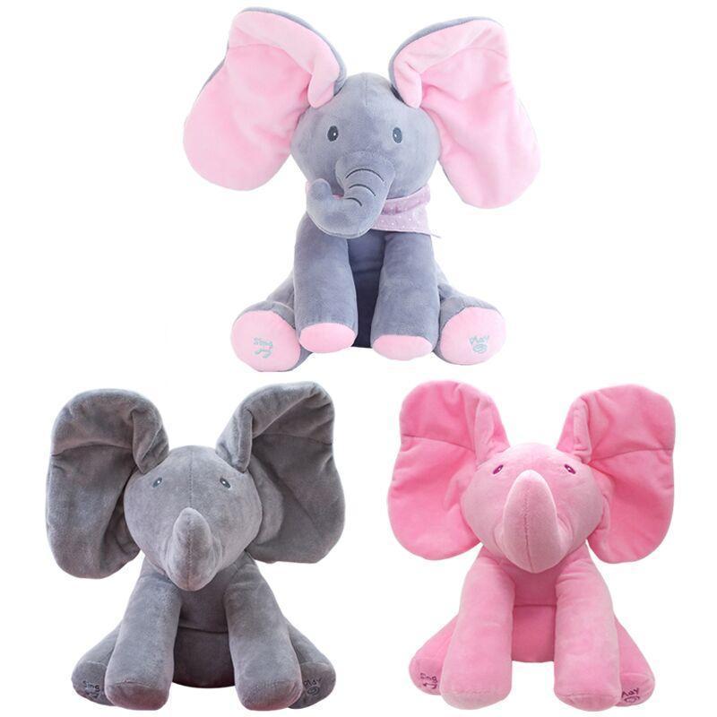 Toystar JoyPet | Interactive Stuffed Elephant for Babies - Soft, Singing Toy - Interactieve Knuffelolifant voor Baby’s - Z...