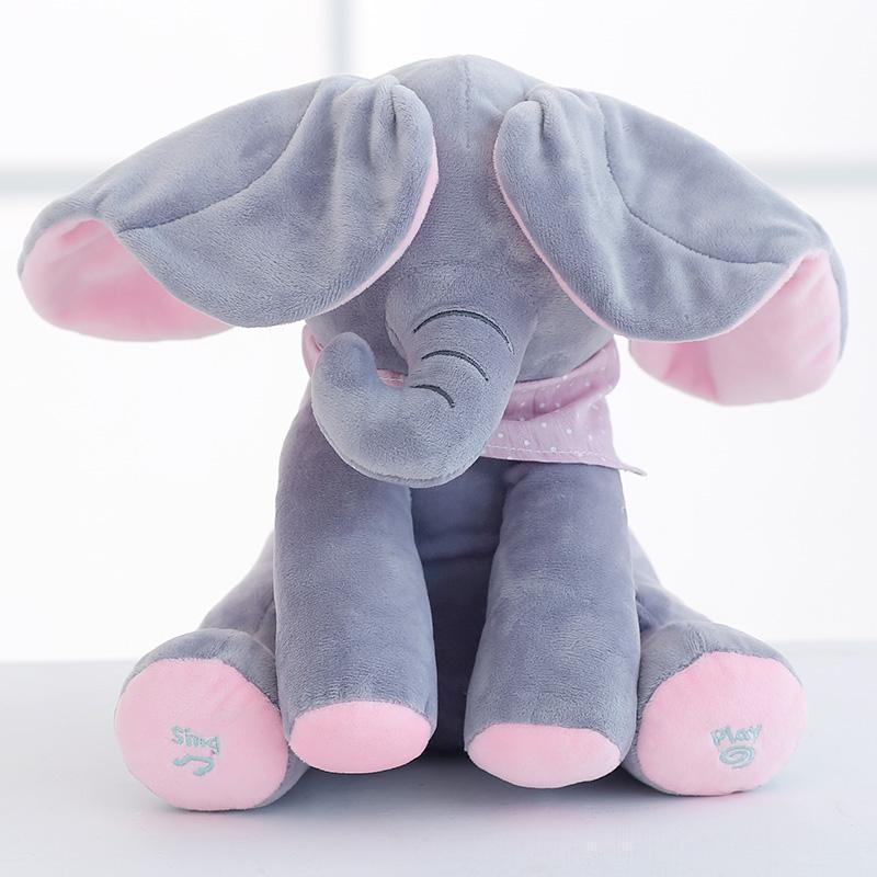 Toystar JoyPet | Interactive Stuffed Elephant for Babies - Soft, Singing Toy - Interactieve Knuffelolifant voor Baby’s - Z...