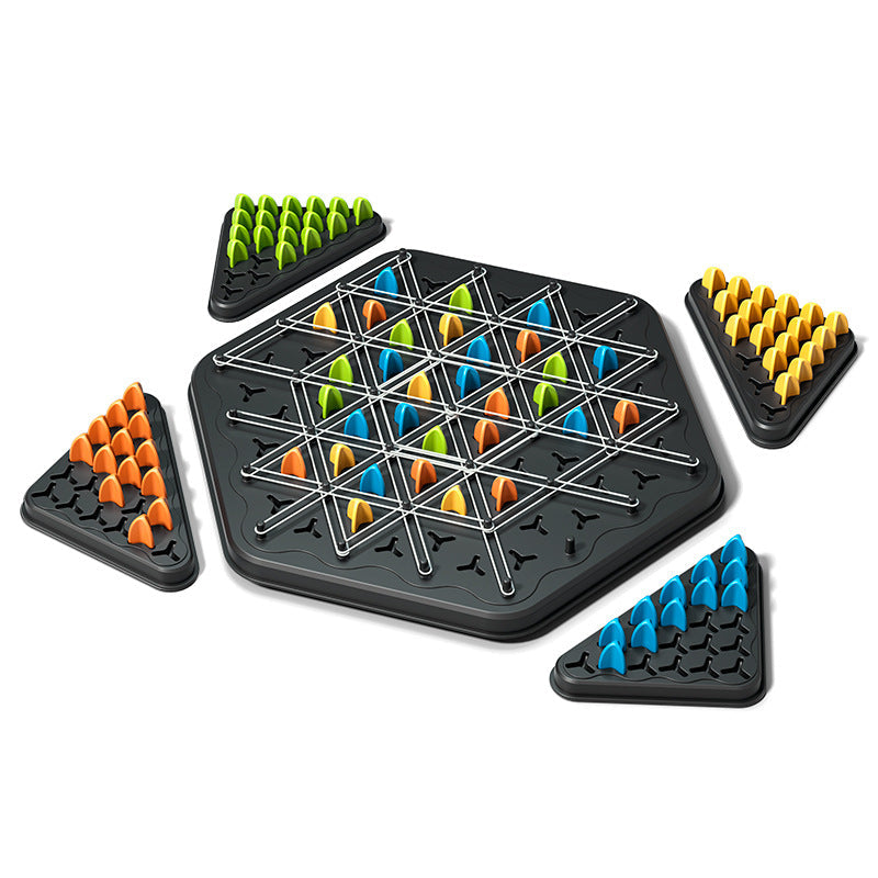Toystar GeoChain Puzzler | Unleash the Mind - Family fun with geometric puzzle game - Ontketen het Denkvermogen - Familiep...