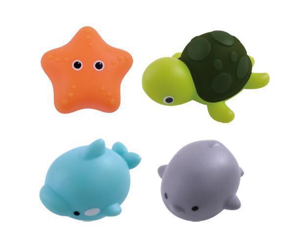 Toystar AquaLight Animals | Play fun while bathing - LED luminous bath toys - Speelpret tijdens het badderen - LED lichtge...