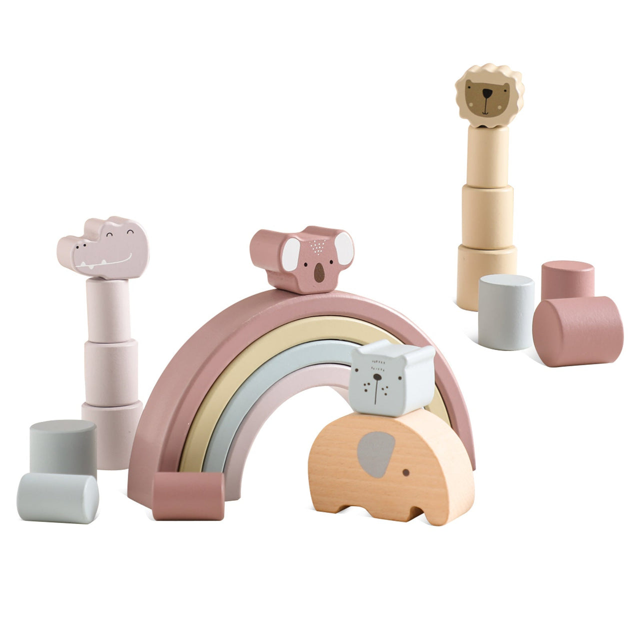 Toystar EcoToys AnimalStack™ | Endless Play and Learning - Montessori animal stacking blocks - Eindeloos Spel en Leren - M...