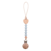 Thumbnail for Toystar Ecotoys CozyClip™ | Safe & stylish - Wooden pacifier chain for babies - Veilig & stijlvol - Houten speenketting vo...