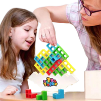 Thumbnail for TetraTower | Build and balance! - Tetris Stacking Game