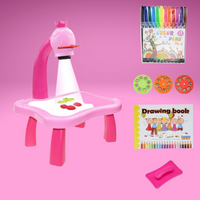 Thumbnail for Sketchy Table | Incl. 12-piece drawing set worth - Encourages creative drawing and fun
