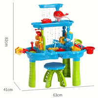 Thumbnail for Toystar AquaPlay | Splashing summer fun - 4-in-1 Sand & Water Play Table for children - Spetterende zomerpret - 4-in-1 Zan...