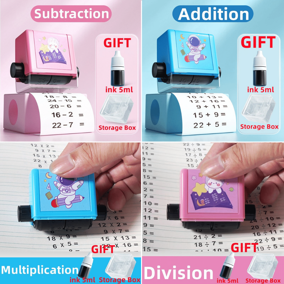 Toystar BrainRoller | Smarter through play - Math roller for children - Spelenderwijs slimmer - Rekenroller voor kinderen (6)