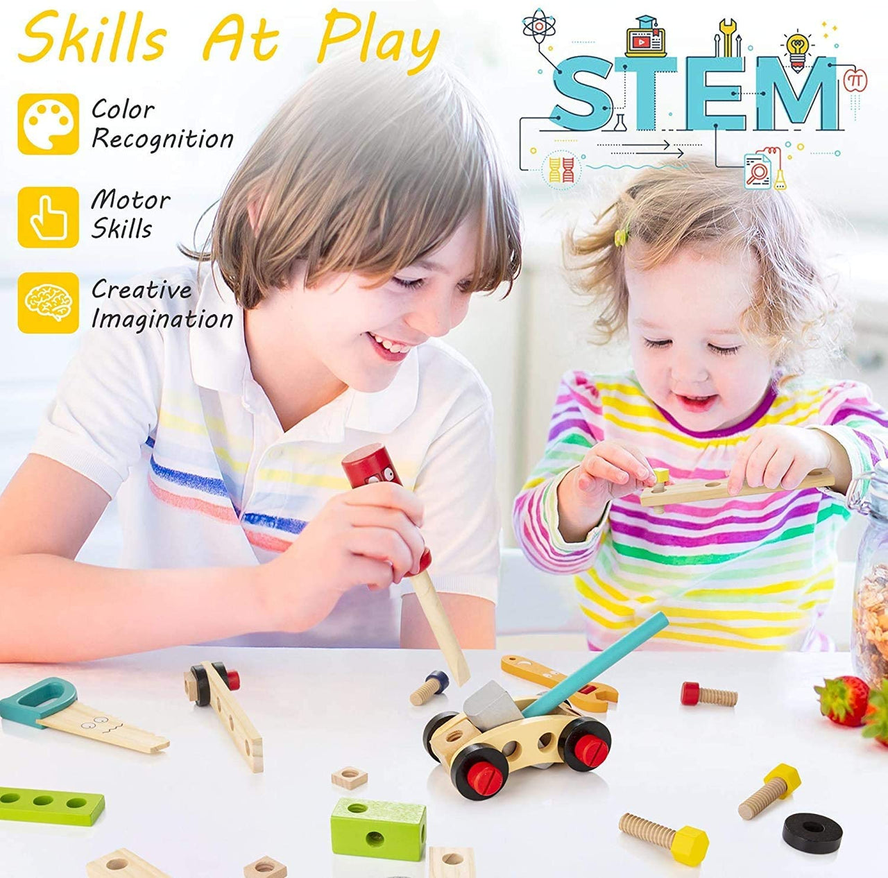 Toystar EcoToys Wooden Tool Box | Educational - Toys - Educatief - Speelgoed (5)