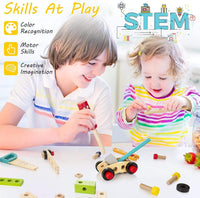 Thumbnail for Toystar EcoToys Wooden Tool Box | Educational - Toys - Educatief - Speelgoed (5)