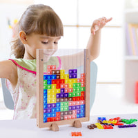 Thumbnail for Toystar EcoToys BuildSmart Puzzle | Creative Building Game - 3D Tangram Building Blocks - Creatief Bouwspel - 3D Tangram B...