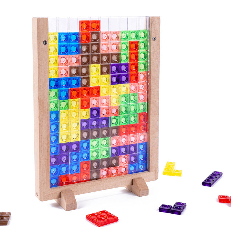 Toystar EcoToys BuildSmart Puzzle | Creative Building Game - 3D Tangram Building Blocks - Creatief Bouwspel - 3D Tangram B...