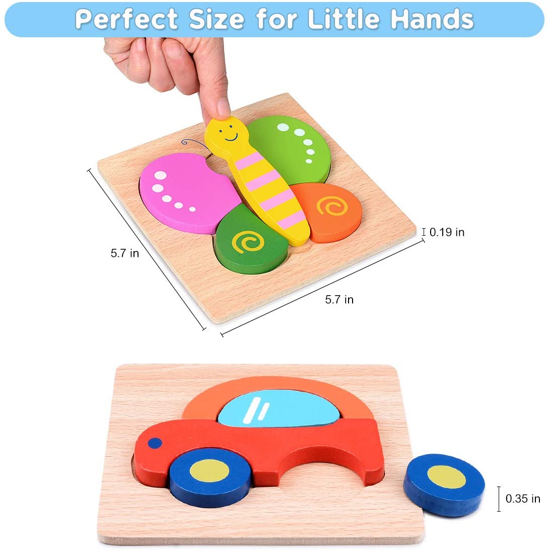 Toystar EcoToys Fun Animal Puzzle | Educational and Creative - 3D Puzzle for Children - Leerzaam en Creatief - 3D Puzzel v...