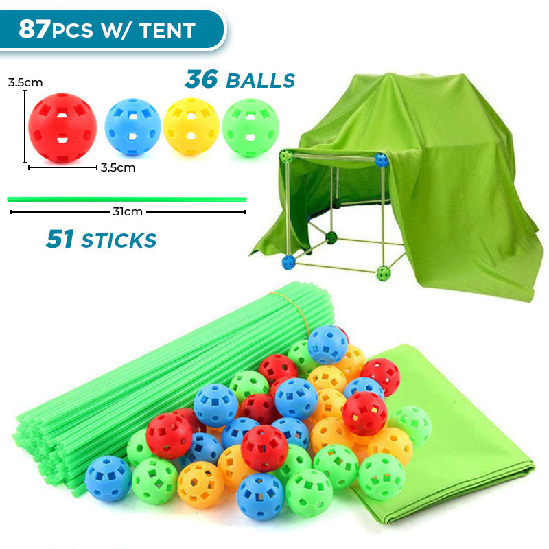 Toystar CastleCrafter | Build your own fort - Creative children's toys - Bestseller - Bouw je eigen fort - Creatief kinder...