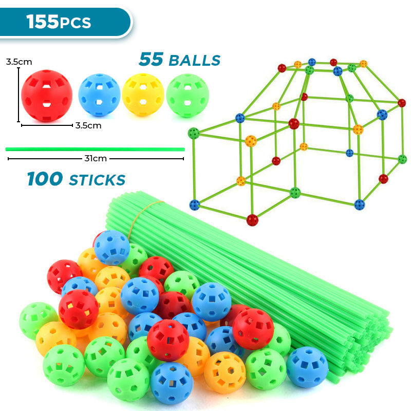Toystar CastleCrafter | Build your own fort - Creative children's toys - Bestseller - Bouw je eigen fort - Creatief kinder...