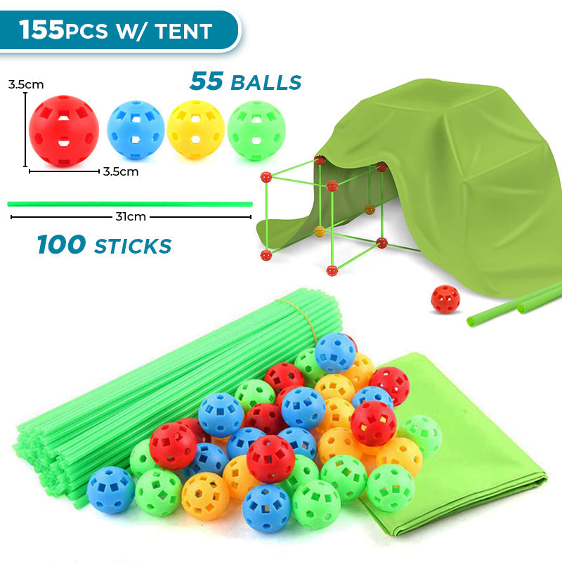 Toystar CastleCrafter | Build your own fort - Creative children's toys - Bestseller - Bouw je eigen fort - Creatief kinder...